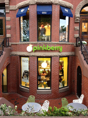 pinkberry newbury street boston massachusetts