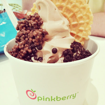 pink berry chocolate hazelnut 