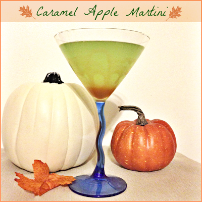 Easy Caramel Apple Martini Recipe