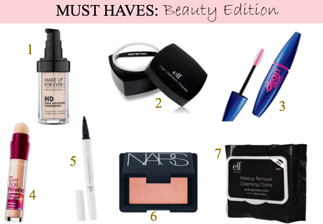 Must Haves Beauty Edition The