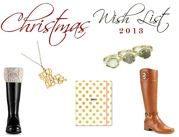 Christmas Wish List 2013