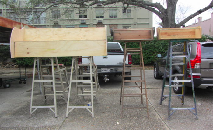 Mardi Gras Ladders