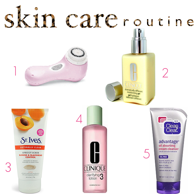 oily skin facial products