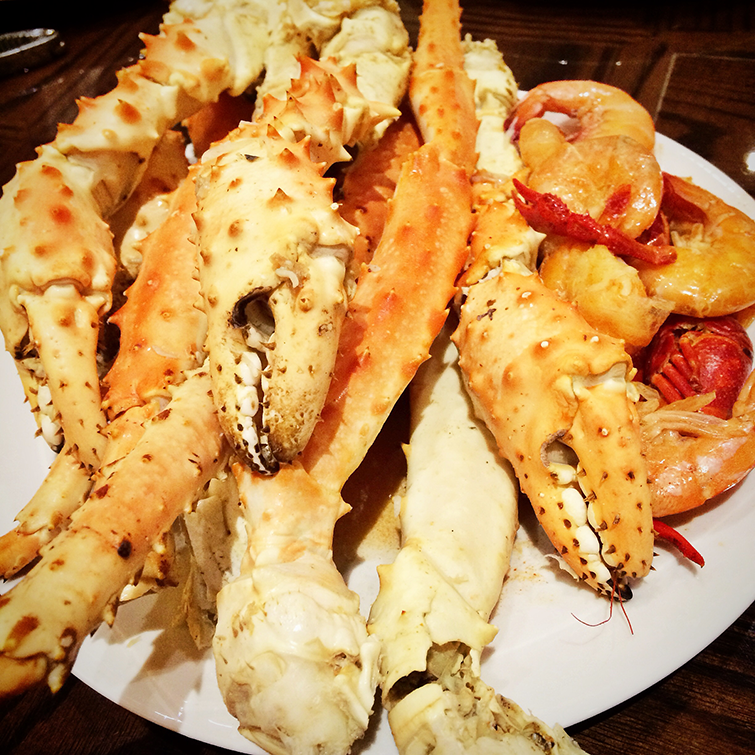 Winstar World Casino Firehouse Buffet Crab Legs