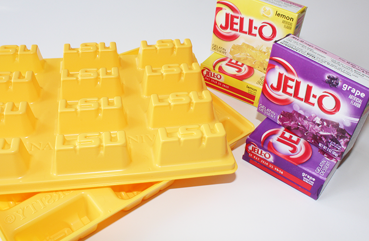 LSU Jell-O Jigglers Mold Kit