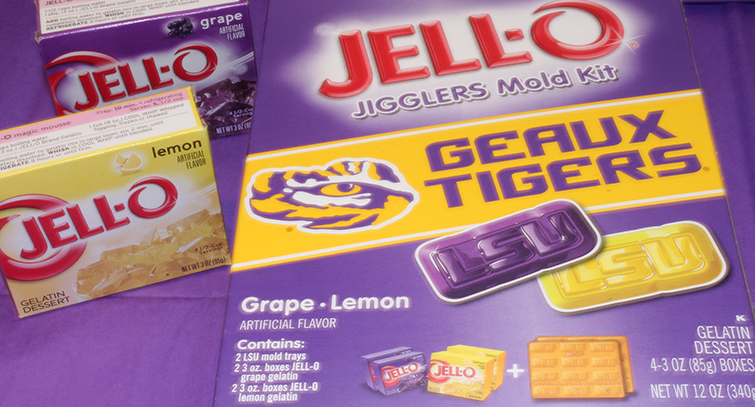 LSU Jell-O Jigglers Mold Kit