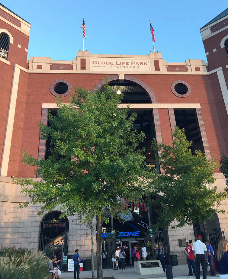 Globe Life Park Arlington Texas