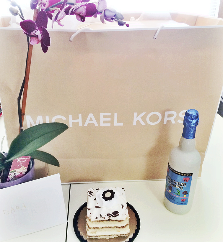 michael kors gift bag