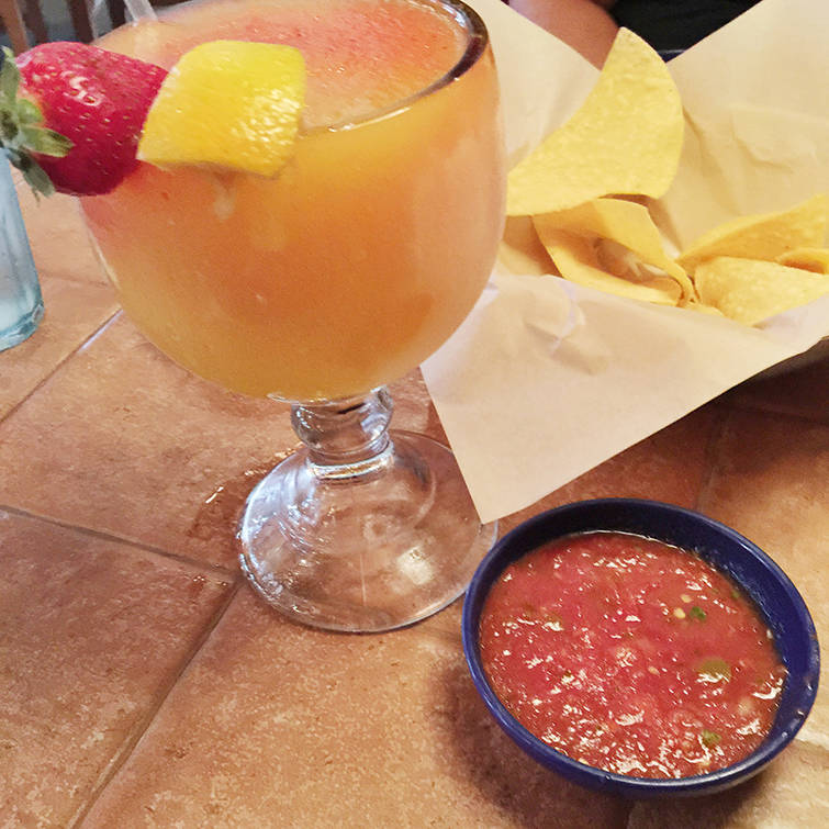 on the border strawberry mango margarita