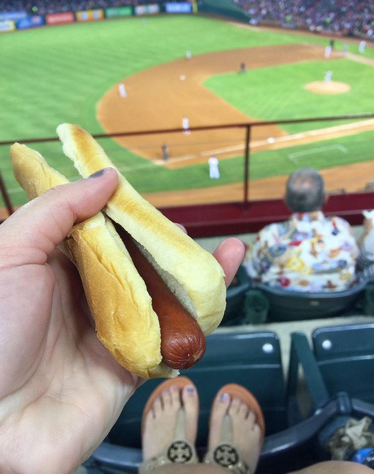 Texas Rangers $1 hot dog night