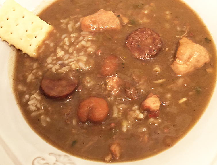 chicken sausage and seagood gumbo recipe
