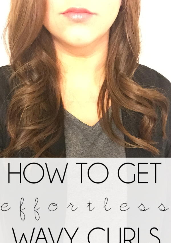 How To Get Effortless Wavy Curls For an Everyday Look