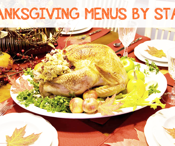 Thanksgiving Menus By State