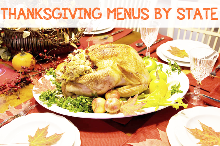 thanksgiving menus by state