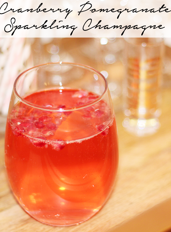 Cranberry Pomegranate Sparkling Champagne Recipe