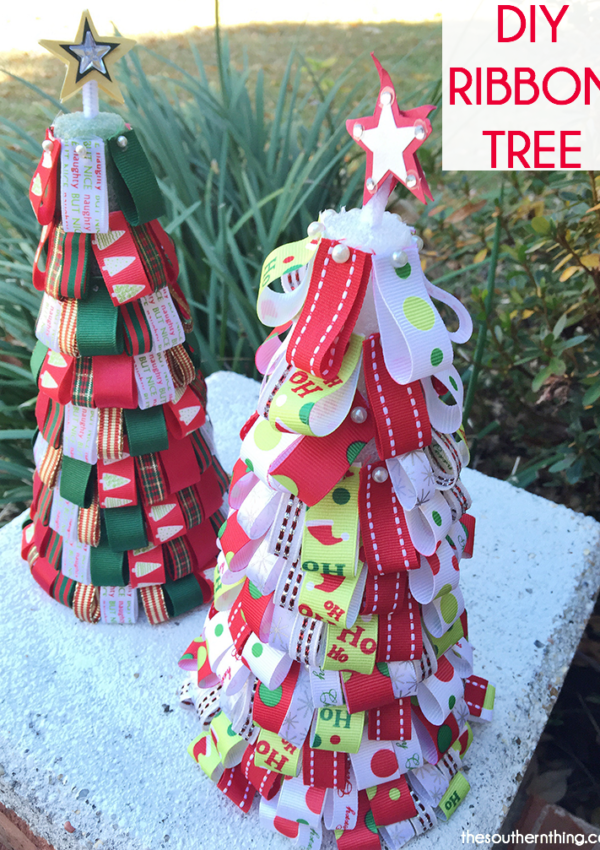 DIY :: How to Make a Ribbon Tree