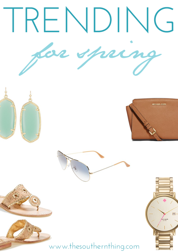 Trending for Spring: Must Haves at Great Prices