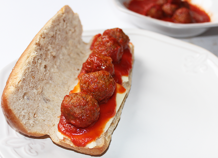 Meatball Pepperoni Sub Recipe The Southern Thing