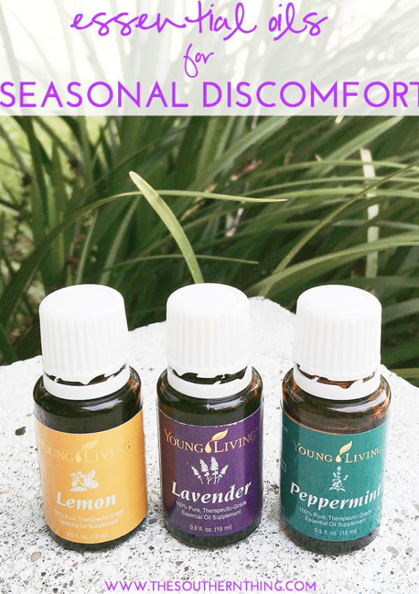 Essential Oils for Seasonal Discomfort
