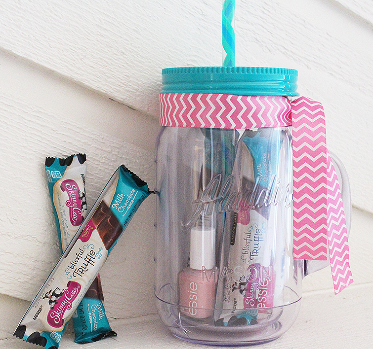 DIY Mason Jar Tumbler Treat Yourself Gift Idea • The Southern Thing