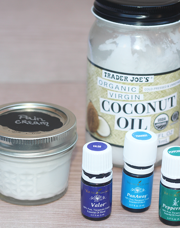 DIY Natural Essential Oil Pain Cream