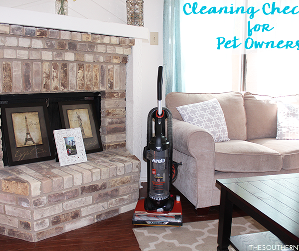 Cleaning Checklist for Pet Owners