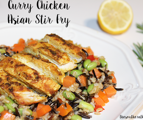 Curry Chicken Asian Stir Fry