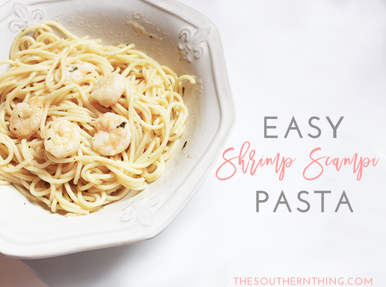 Easy Shrimp Scampi Pasta Recipe