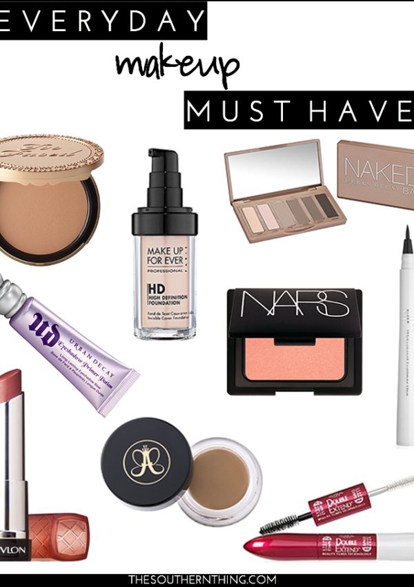 Everyday Makeup Must Haves
