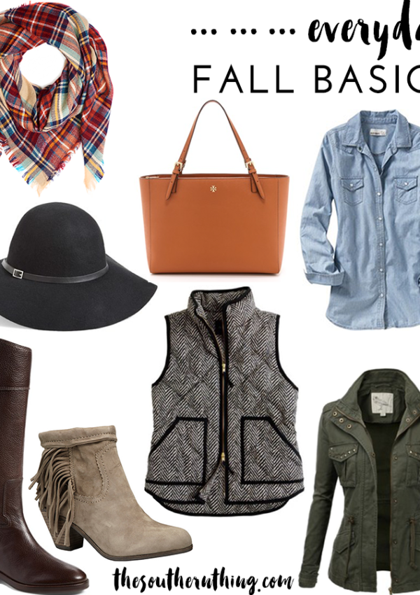 Everyday Fall Basics