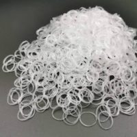 Clear Elastic Hair Bands