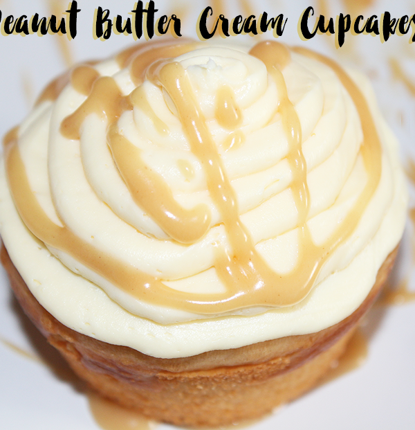 Peanut Butter Cream Cupcakes