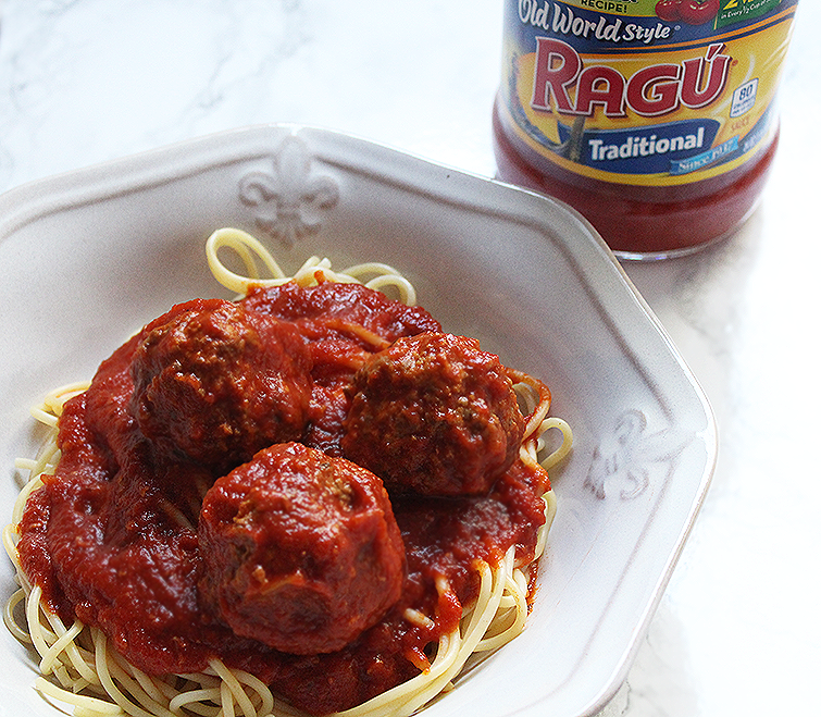 Homemade Spaghetti and Meatballs with