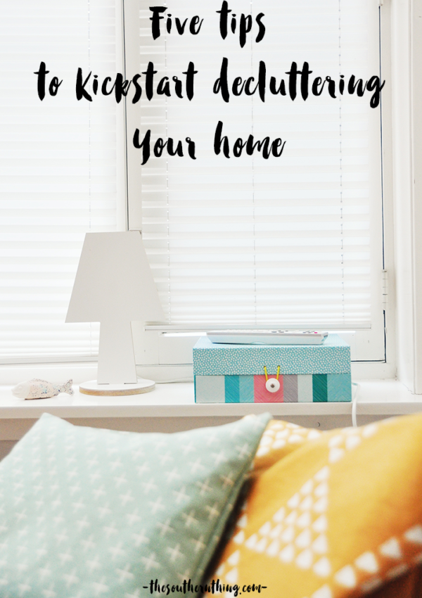 Five Tips to Kickstart Decluttering Your Home