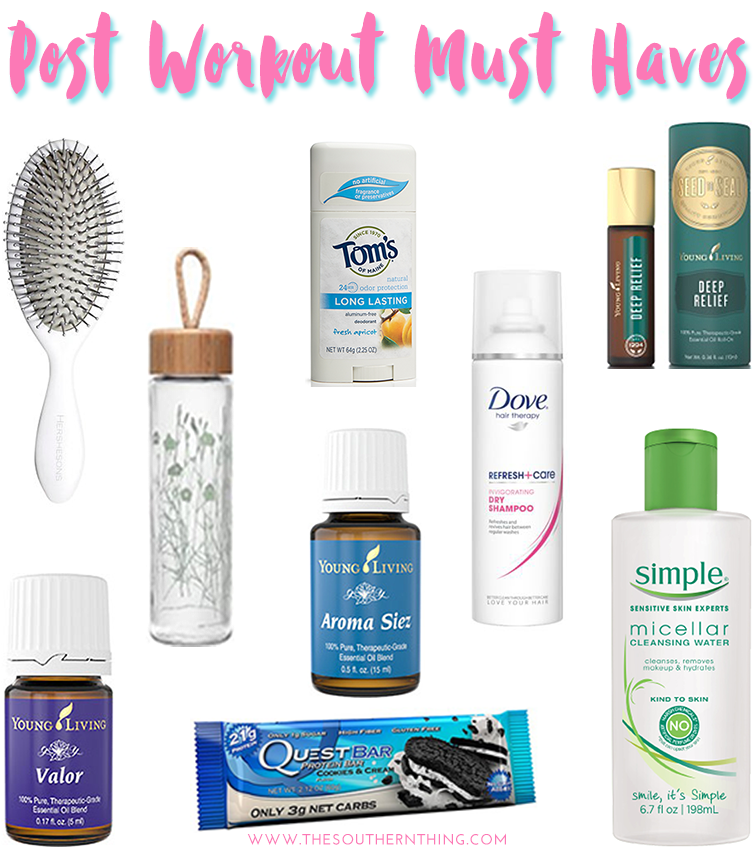 Post Workout Must Haves - The Southern Thing