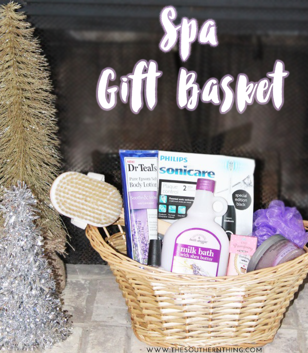 DIY Spa Gift Basket