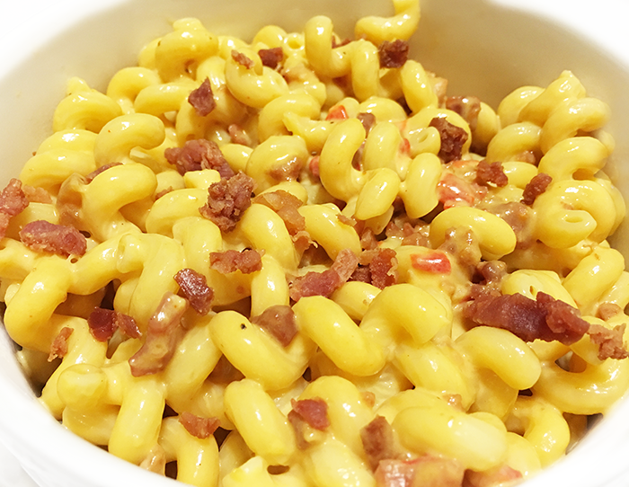 bacon macaroni and cheese