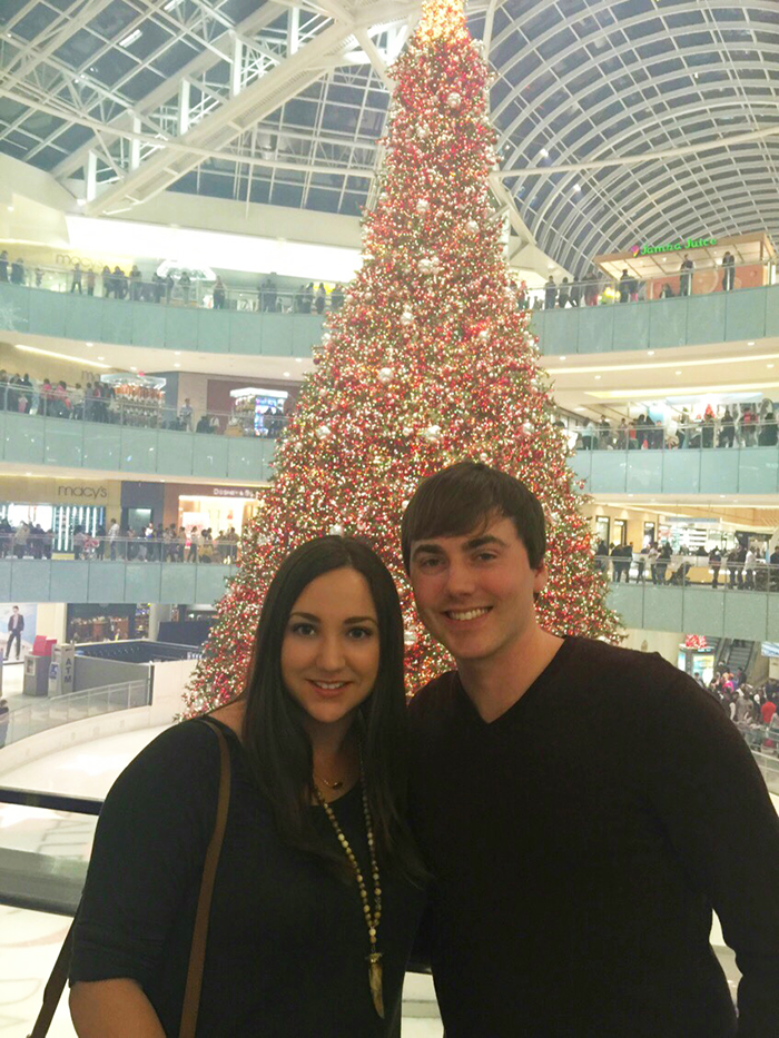 dallas galleria christmas tree