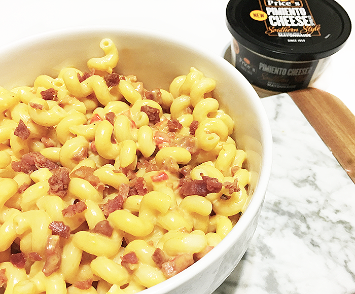 pimiento bacon mac and cheese