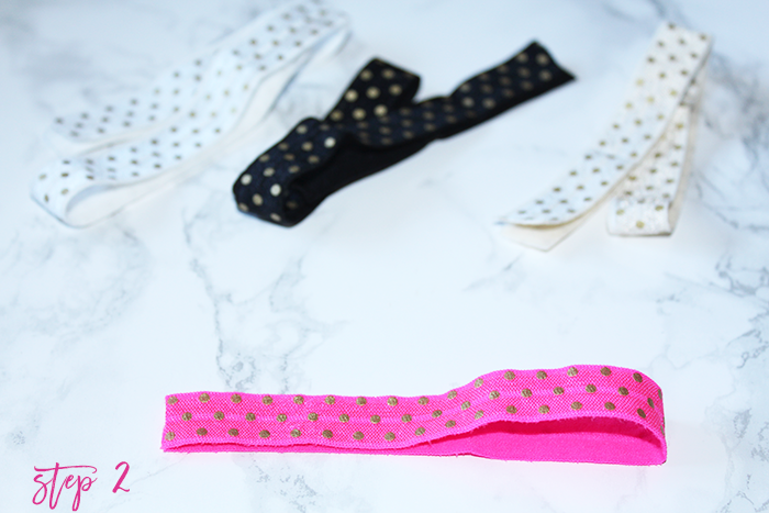 DIY Creaseless Hair Tie Tutorial