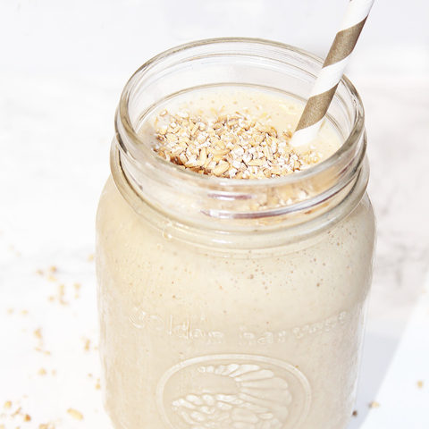 Peanut Butter Banana Oatmeal Smoothie Recipe