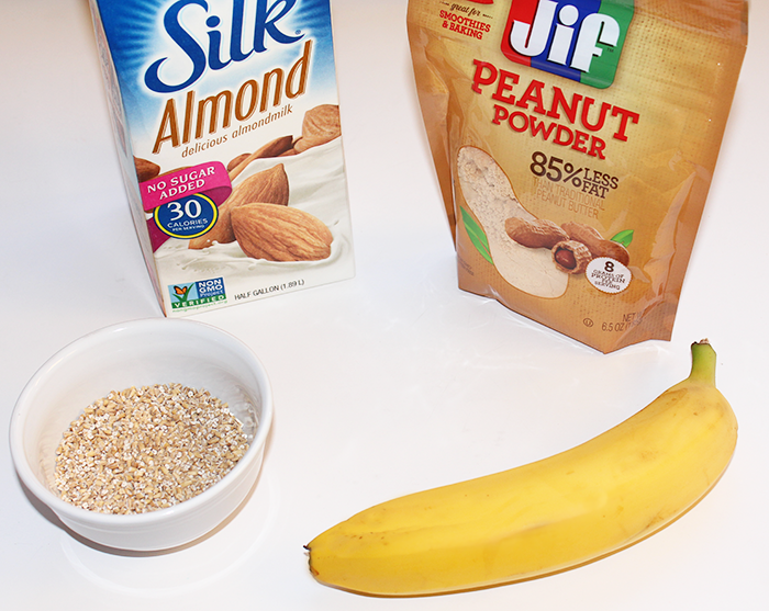 Peanut Butter Smoothie Ingredients