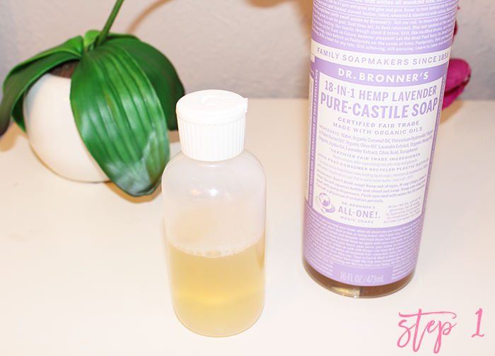 DIY Lavender Body Wash