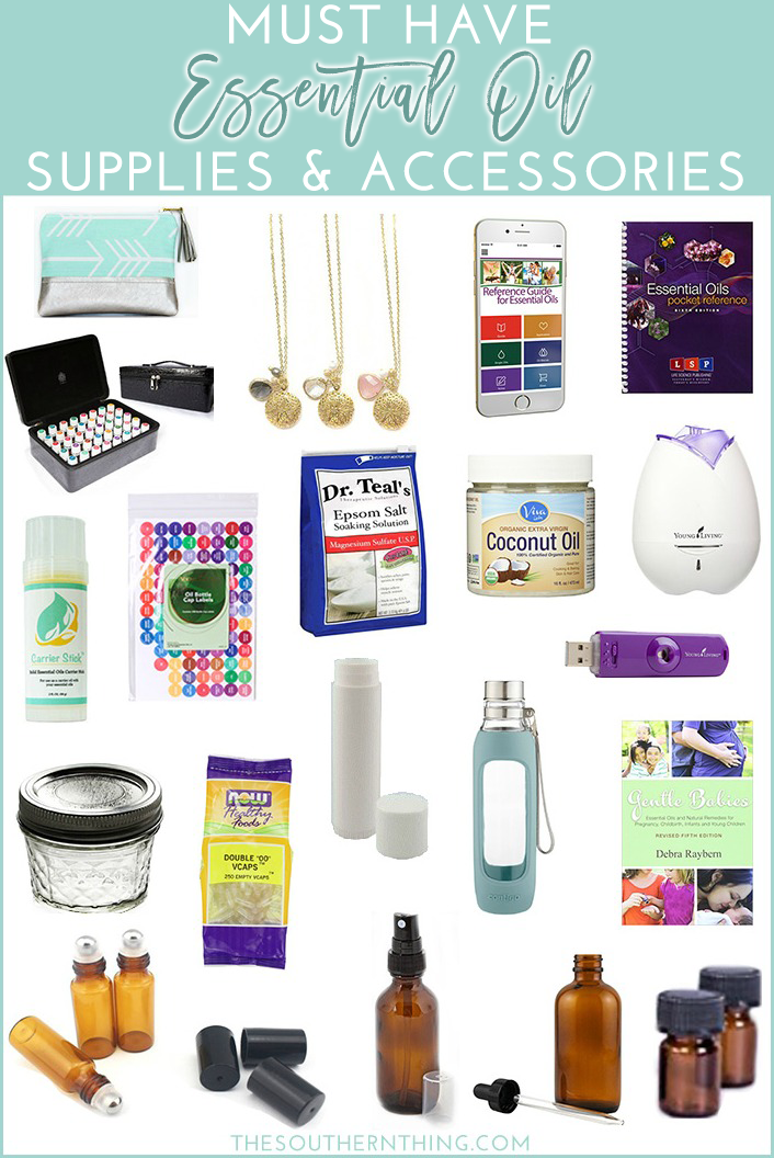 Must Have Essential Oil Supplies and Accessories