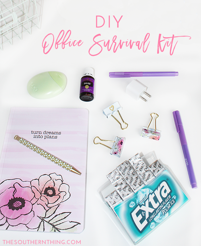 DIY Office Survival Kit • The Southern Thing