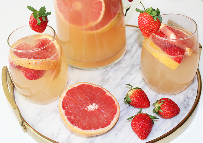 Grapefruit Sangria Drink Recipe