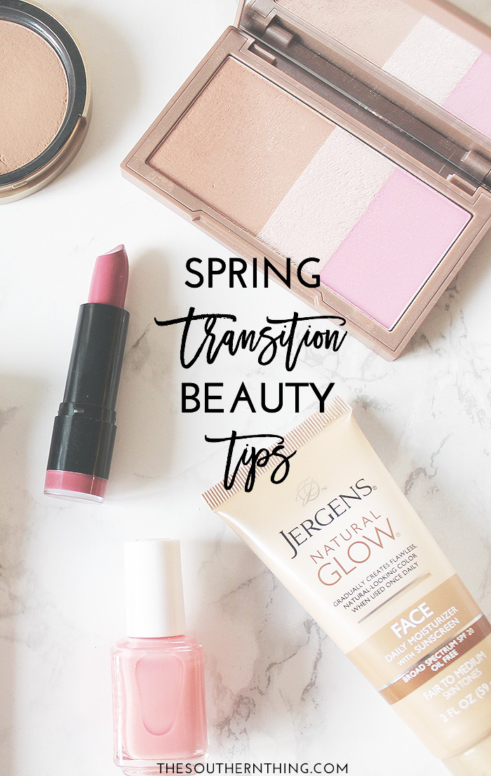Spring Transition Beauty Tips | Take your skin from dull winter to tan for summer with these simple tips 
