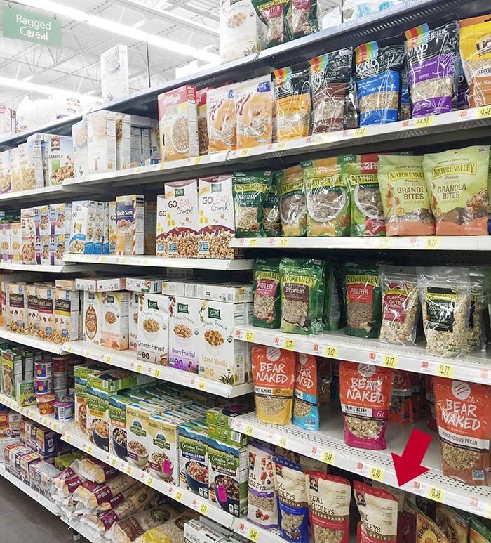 Walmart Cereal Aisle