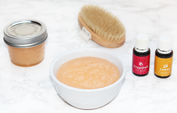 grapefruit sugar scrub