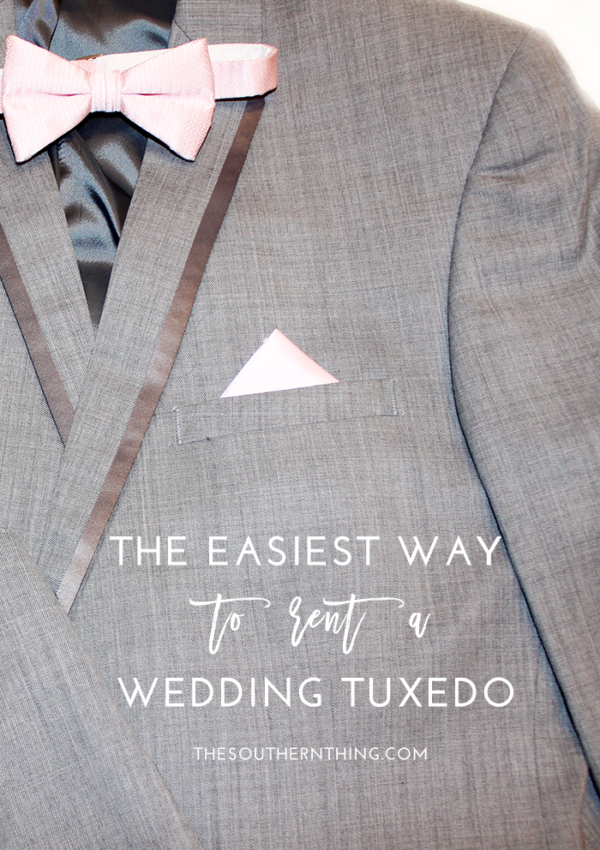 The Easiest Way to Rent a Wedding Tuxedo